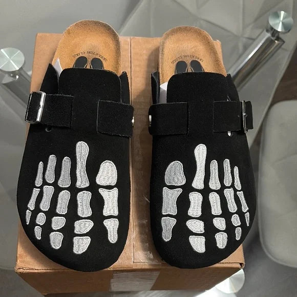 Sabots en suède Skeletonv